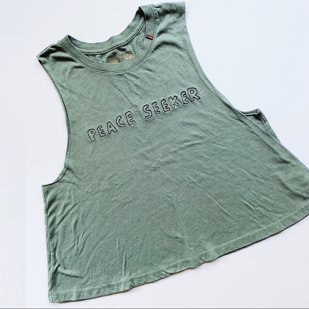 Seek Peace Spiritual Gangster tank